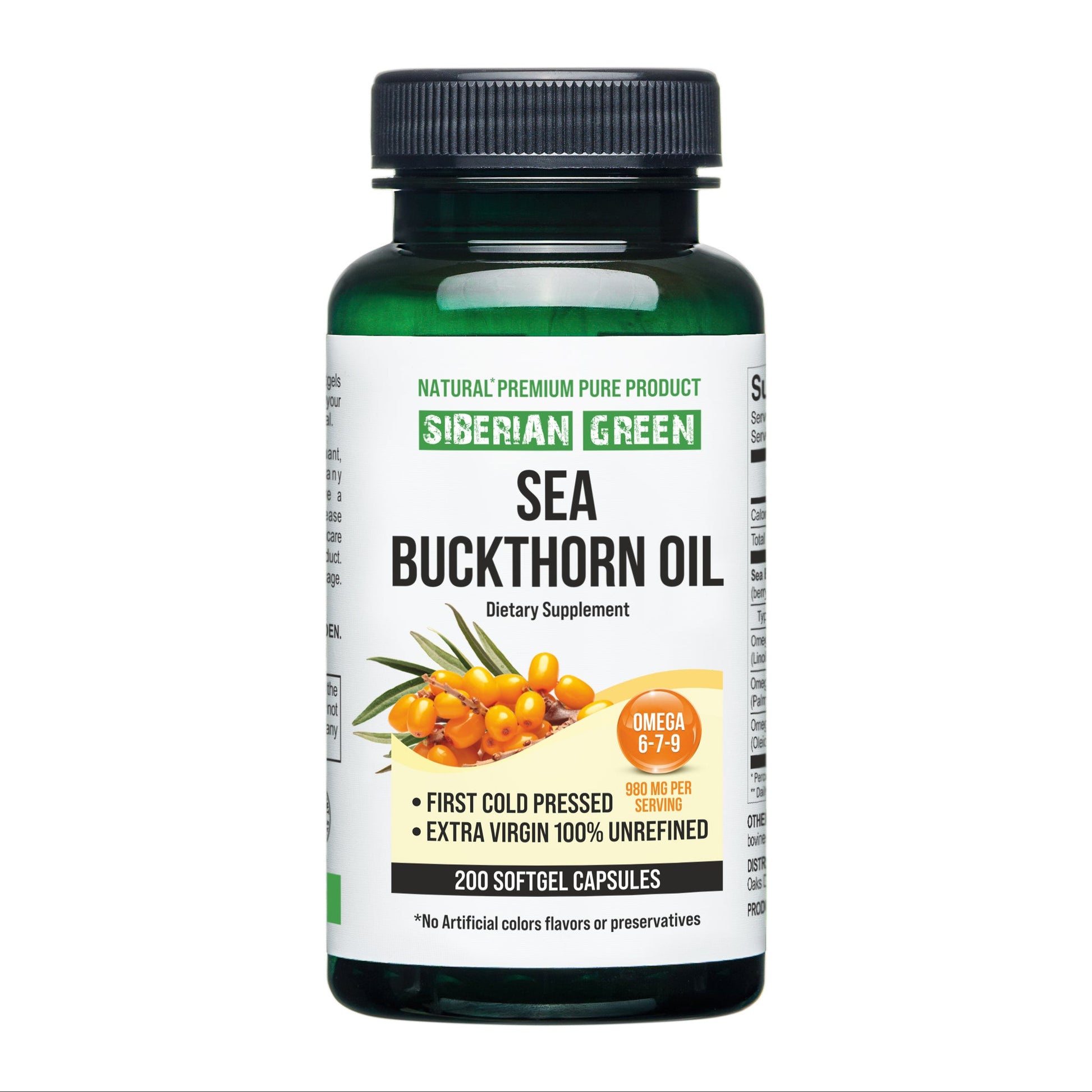 Pure Sea Buckthorn Oil Capsules – Max Potency for Optimal Health - Concordia Style Boutique