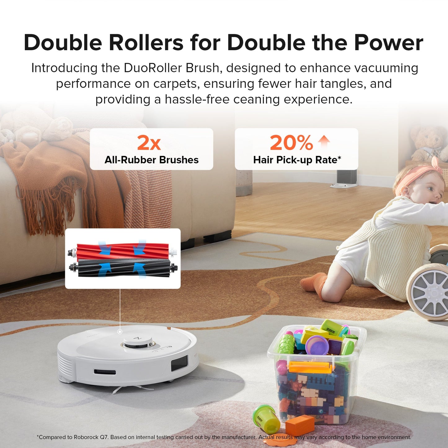 Roborock Q8 Max Robot Vacuum and Mop