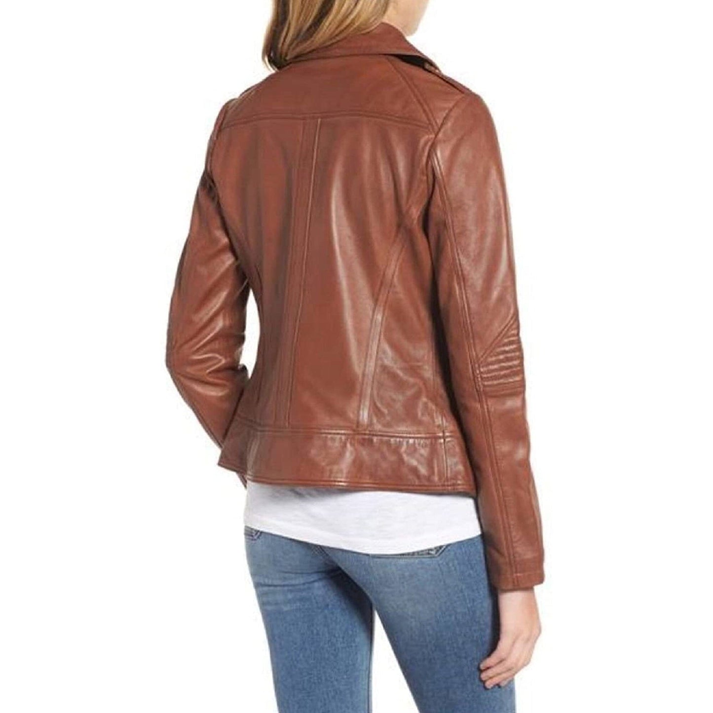 Nairobi Tanned Ladies Jacket - Concordia Style Boutique