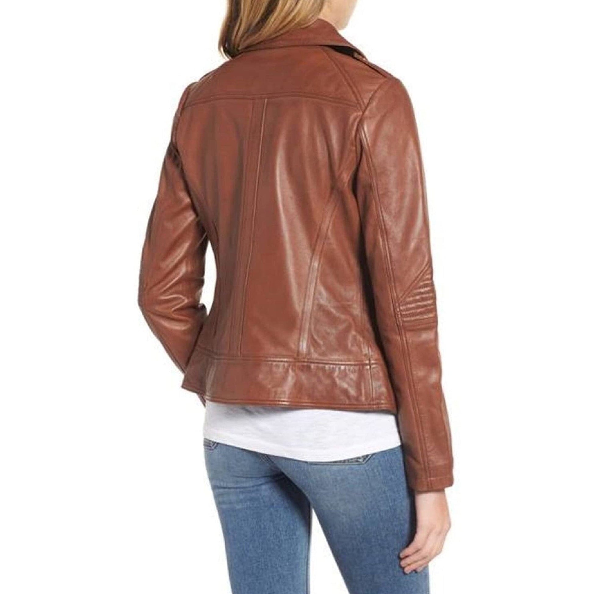 Nairobi Tanned Ladies Jacket - Concordia Style Boutique