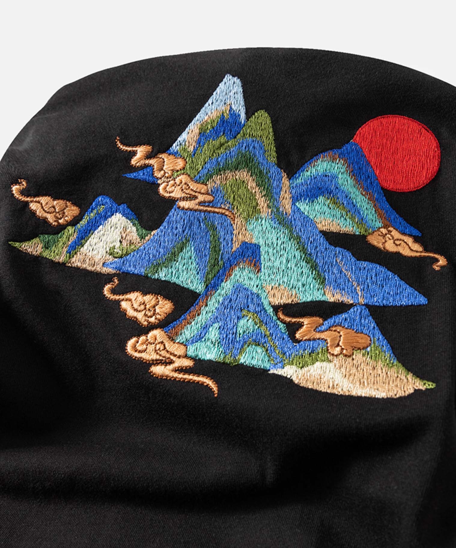 KH740 Mountains Embroidery Tee - Concordia Style Boutique