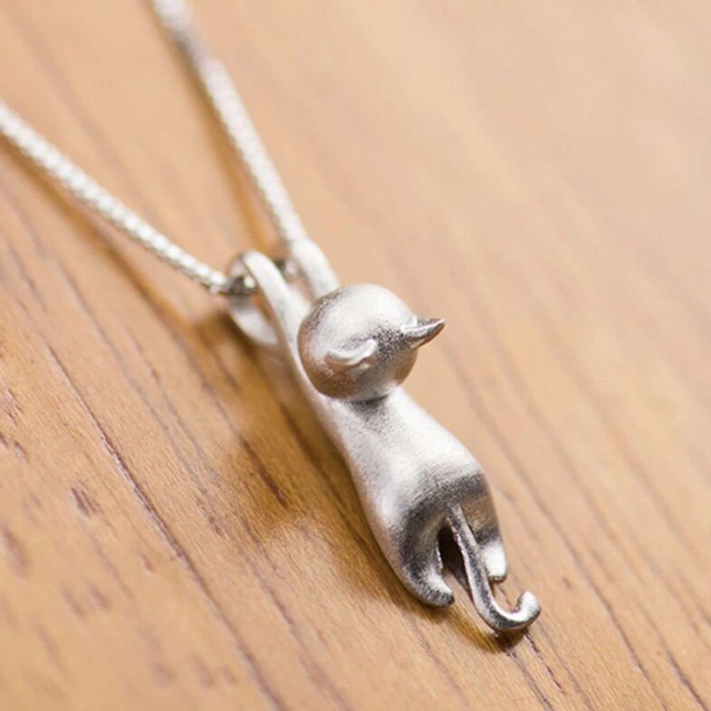 DANGLING KITTY NECKLACE - Concordia Style Boutique