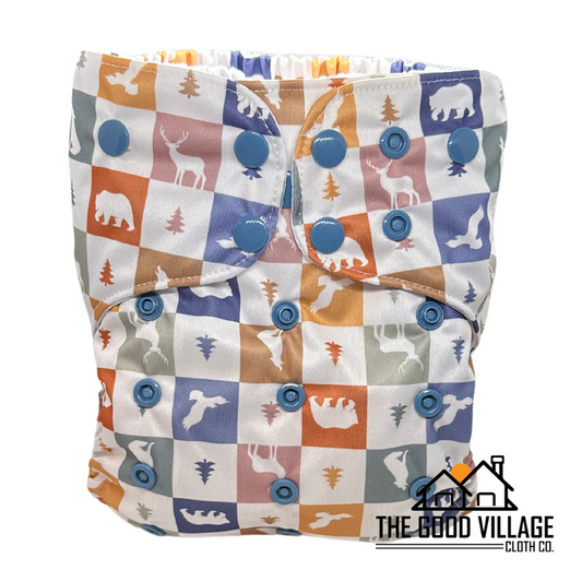 One Size Pocket Diaper | Wild Pals - Concordia Style Boutique