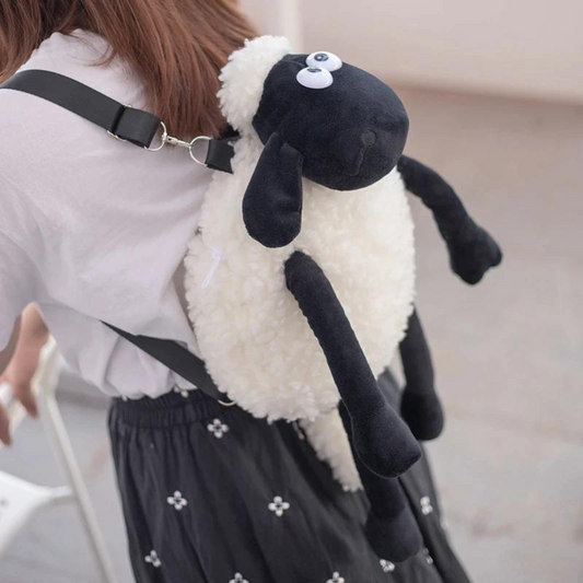 PLUSH SHEEP BAG - Concordia Style Boutique