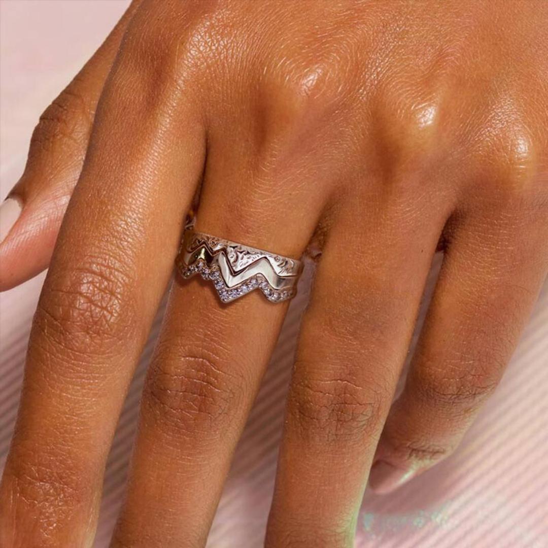 MOUNTAIN TOP RING (3 Pcs Set) - Concordia Style Boutique