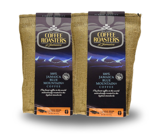 Coffee Roasters of Jamaica - 100% Jamaica Blue Mountain Whole Bean Coffee (2 lbs) - Concordia Style Boutique