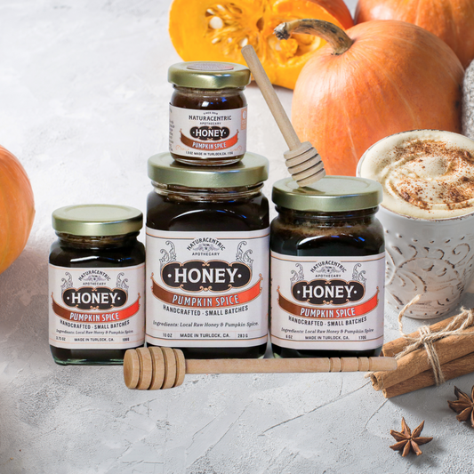 Pumpkin Spice Infused Local Raw Honey - Concordia Style Boutique