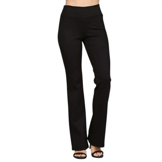 Bootcut Ponte Pants Made in USA - Concordia Style Boutique
