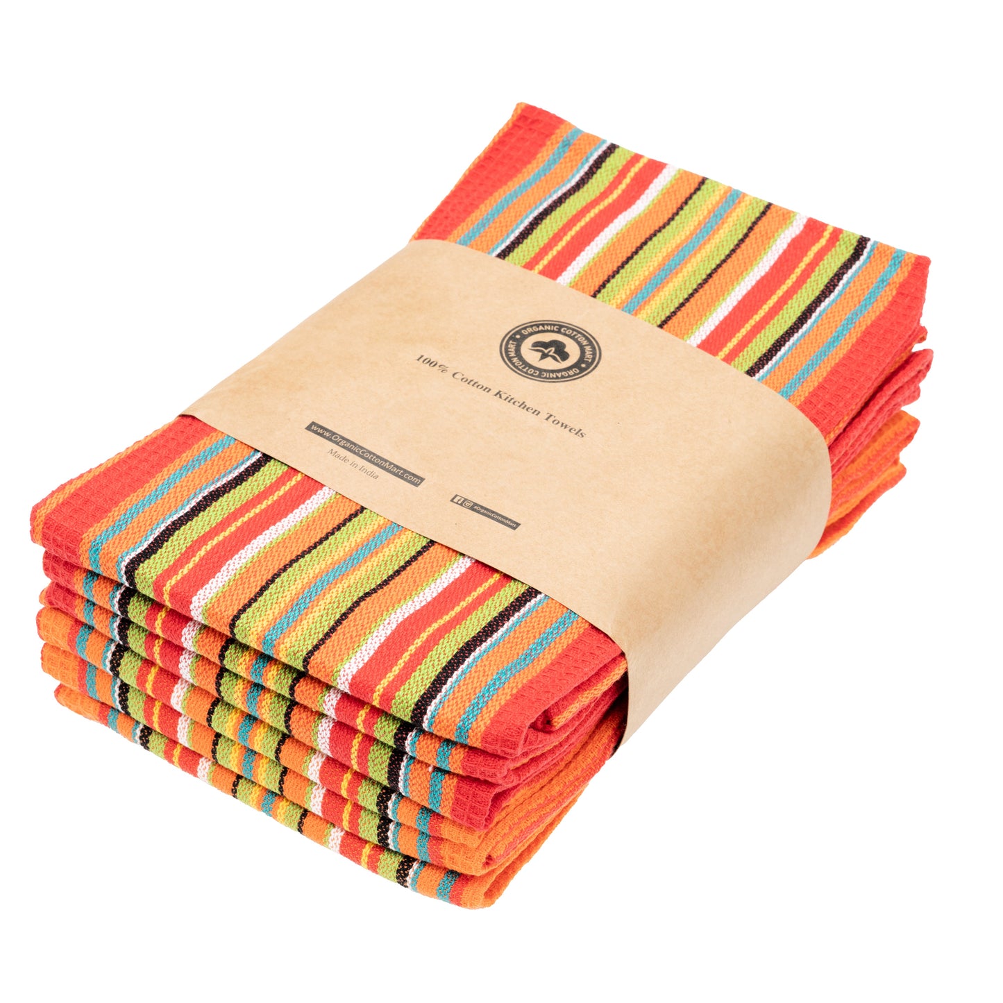 Salsa Stripe Kitchen Towels - Concordia Style Boutique