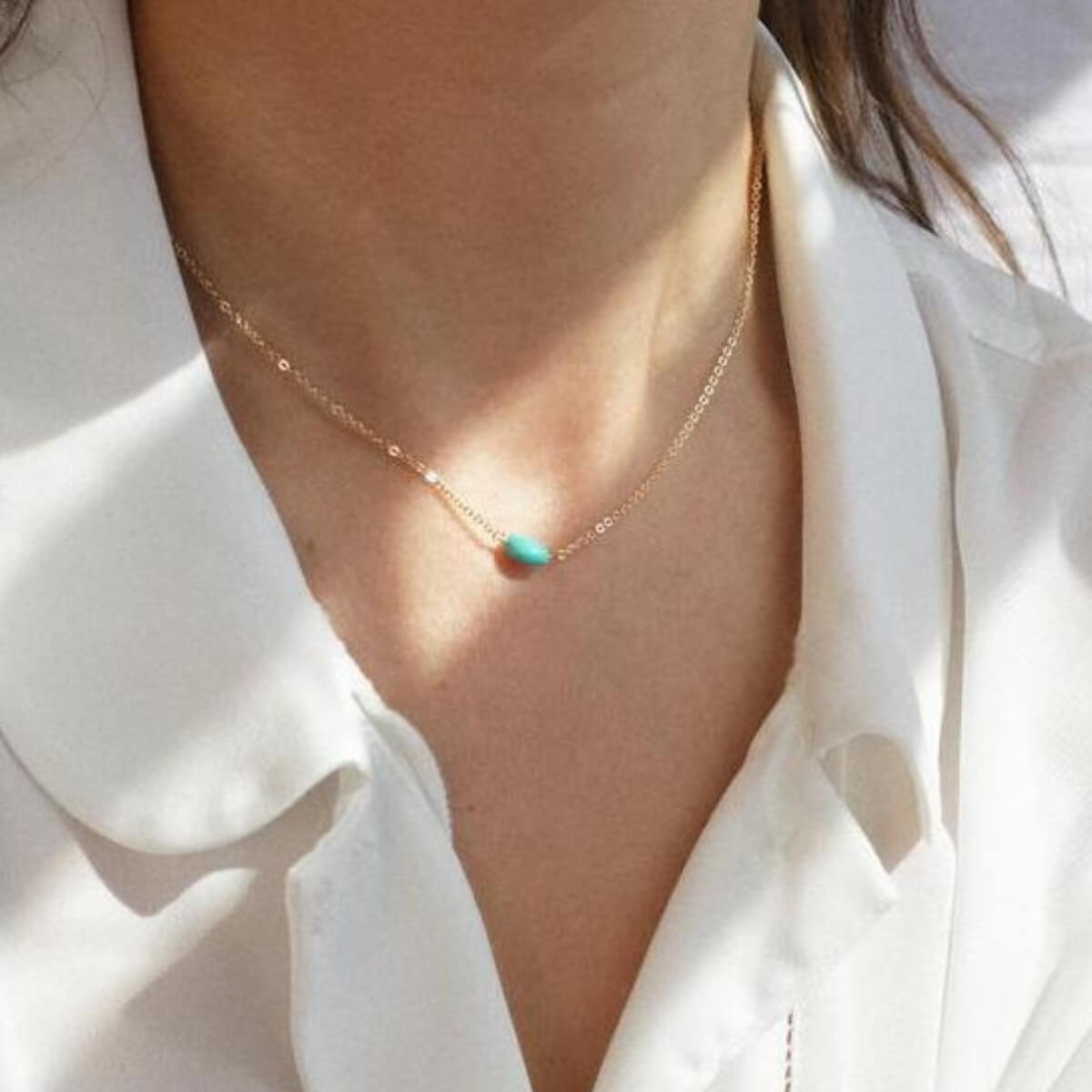 GEMSTONE CHOKER - Concordia Style Boutique