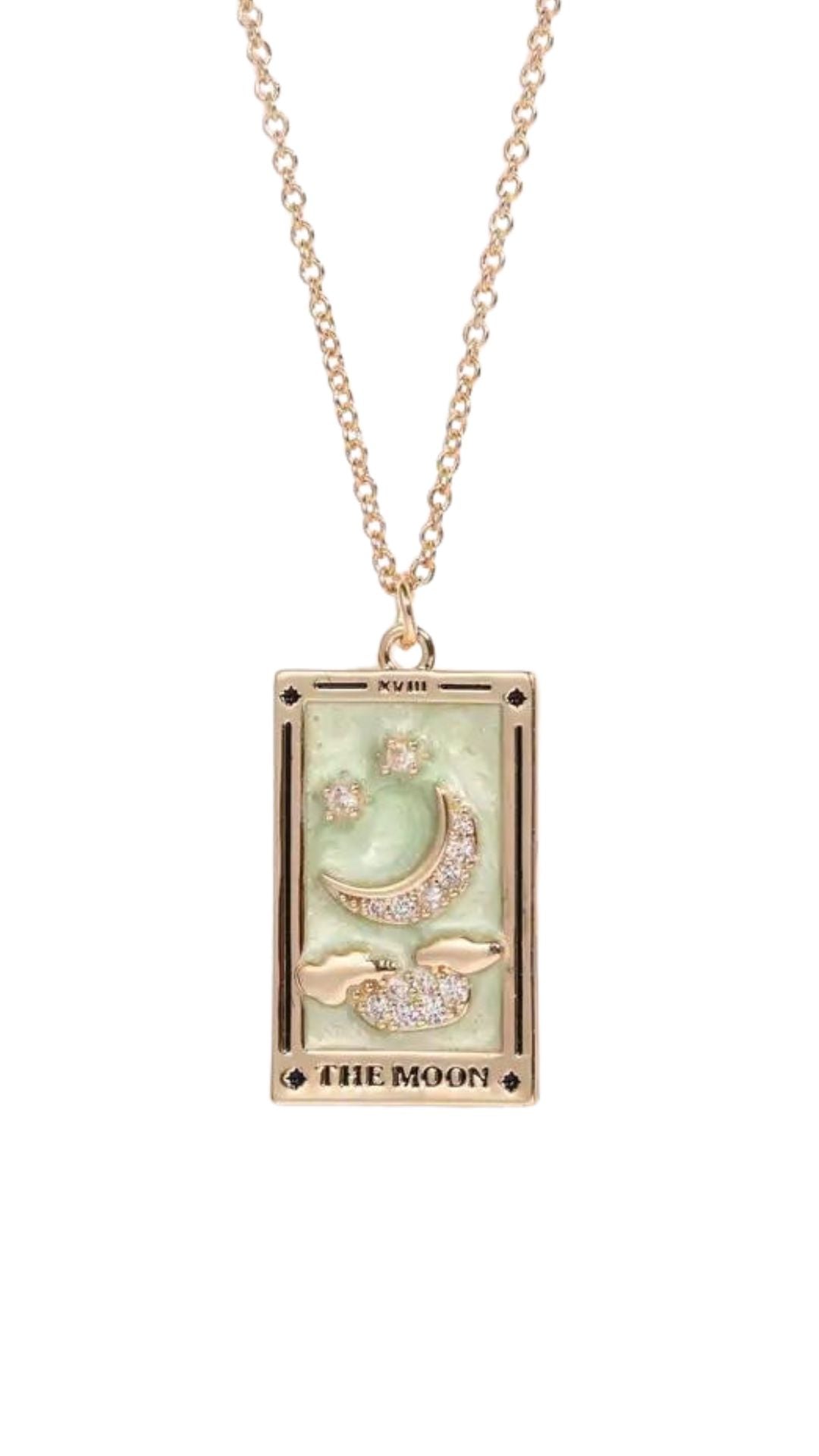 Mystical Celestial Tarot Jewelry - Vintage Inspired Lucky Tarot Cards