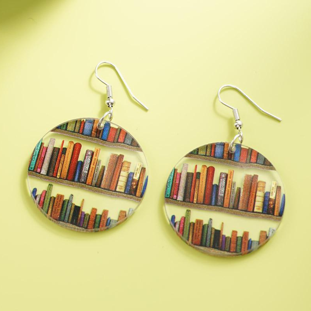 BOOK LOVER EARRINGS (PAIR) - Concordia Style Boutique