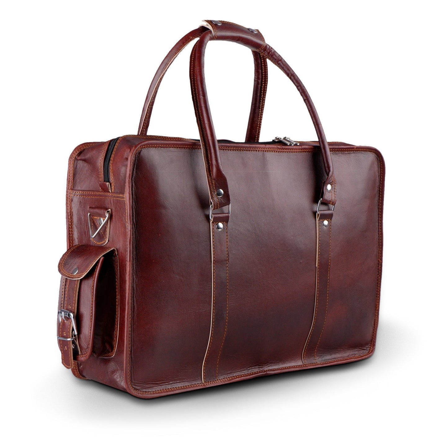 Morgan Leather Briefcase - Concordia Style Boutique