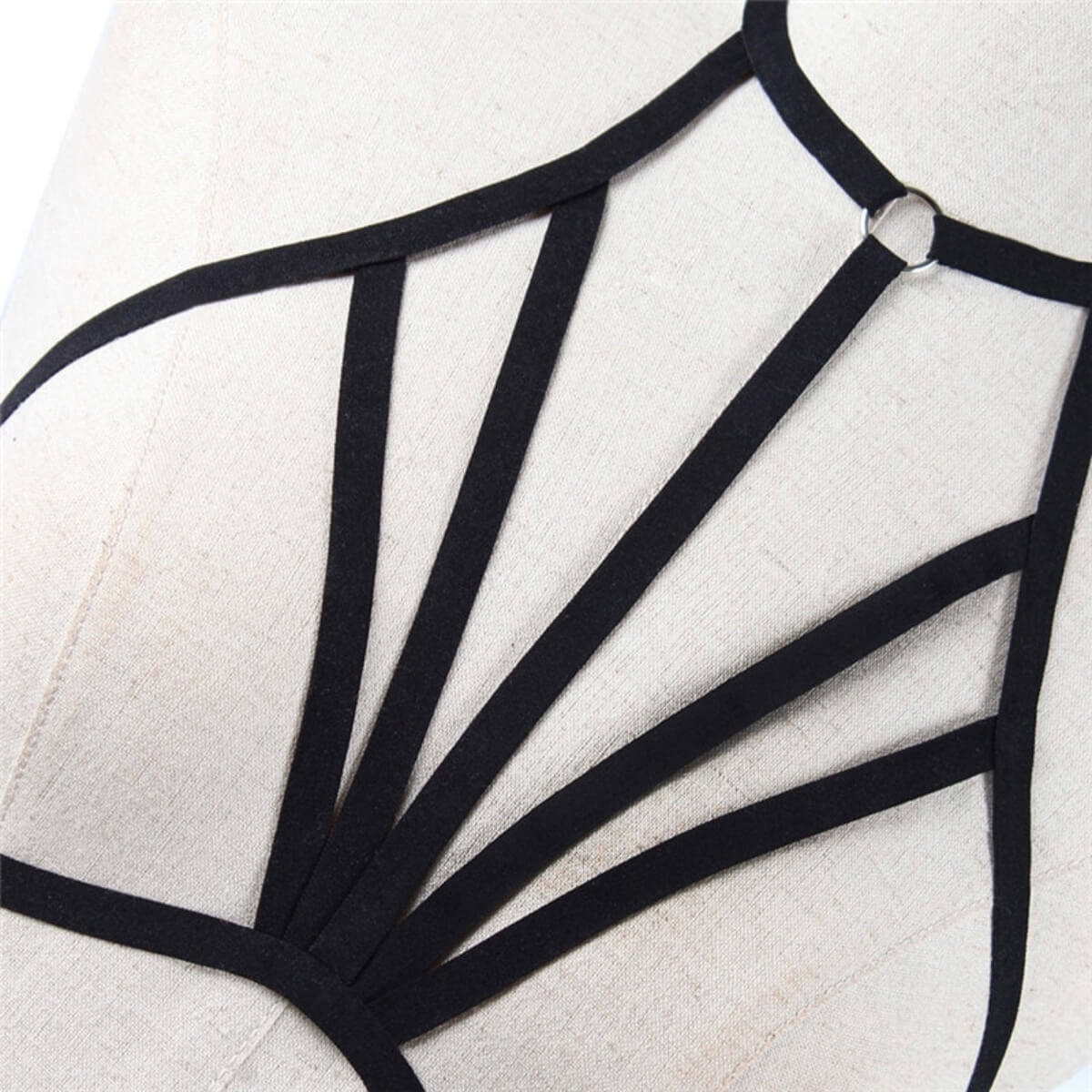 ELASTIC HARNESS BRA - Concordia Style Boutique