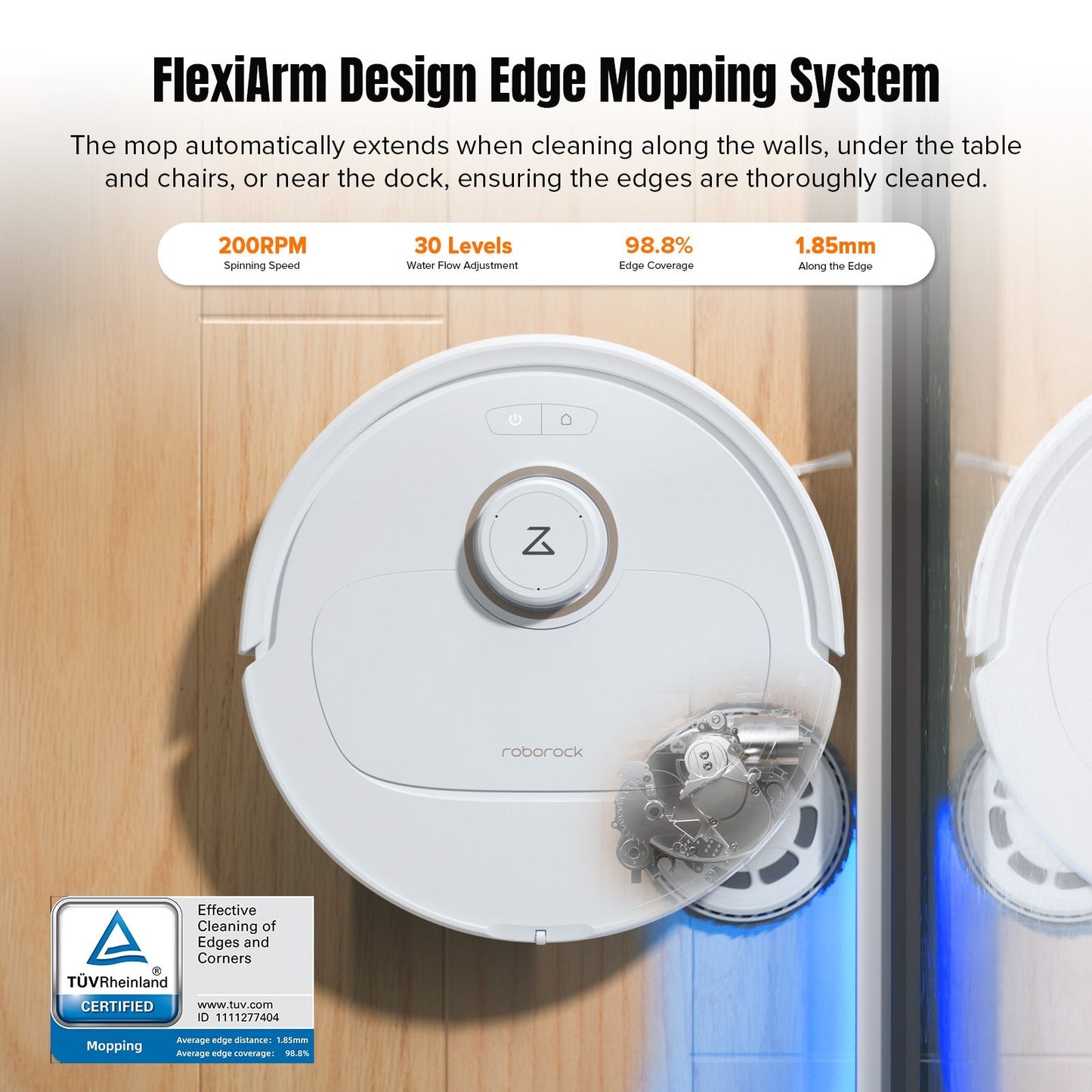 【Certified Refurbished 99% New】Roborock Qrevo MaxV with Multifunctional Dock 2.0