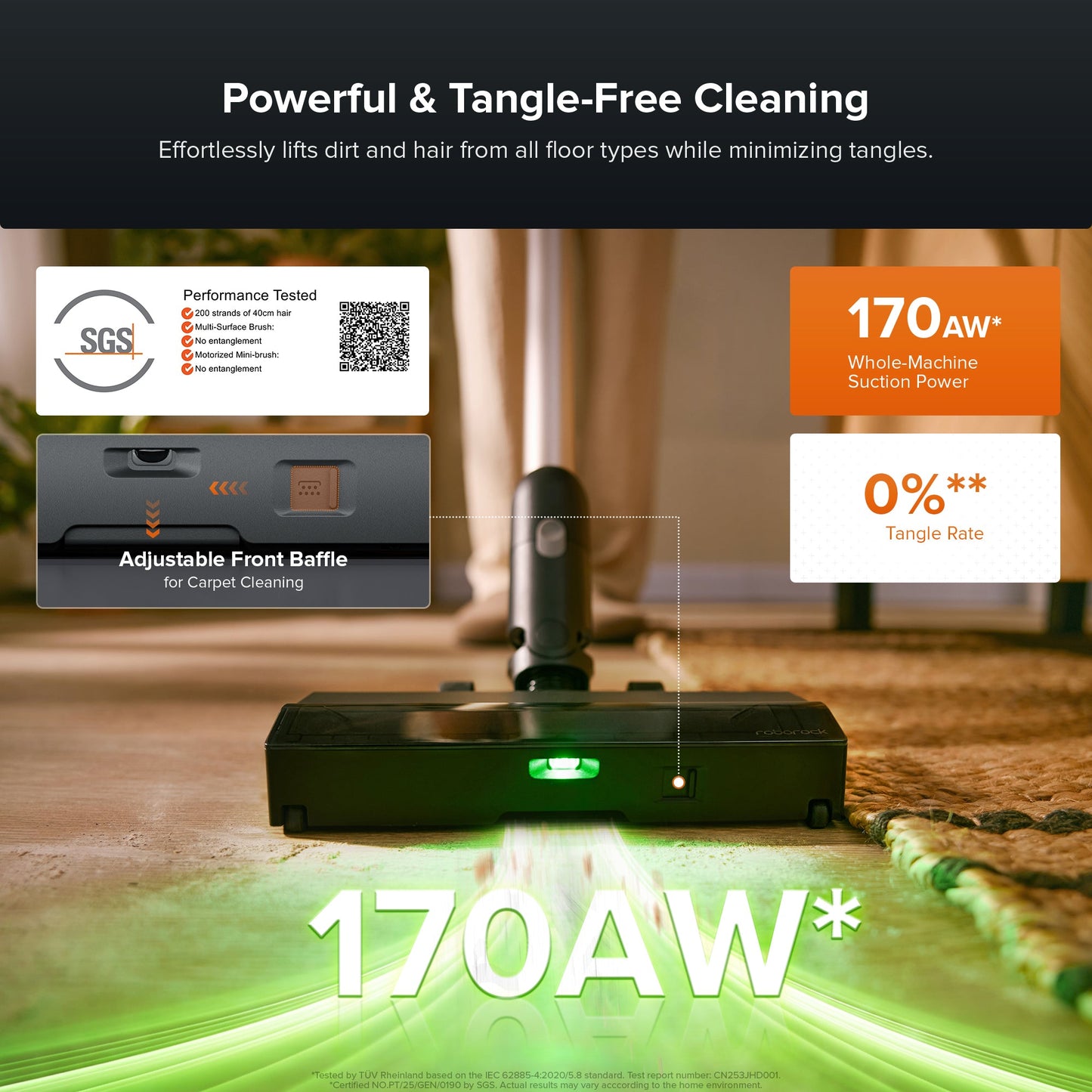 Roborock H60 Hub Pro Cordless Stick Vacuum Cleaner