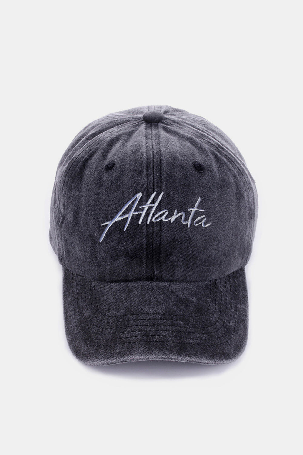 Zenana Washed ATLANTA Embroidered Baseball Cap - Premium Baseball cap from Concordia Style Boutique - Just $15.86! Shop now at Concordia Style Boutique