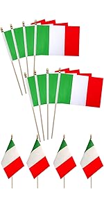 TSMD US American Stick Flags Small Mini USA Hand Held Flags,July 4th Decoration,Veteran Party,Memorial Day,5x8 Inch,12 Pack - Premium American Stick Flags from Concordia Style Boutique - Just $15.94! Shop now at Concordia Style Boutique