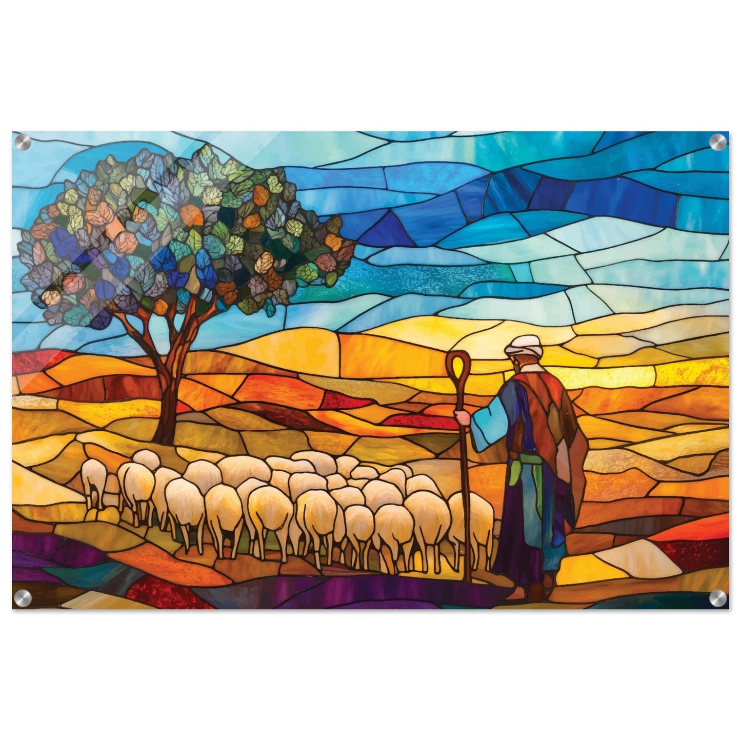 The Shepherd's Journey Acrylic Print
