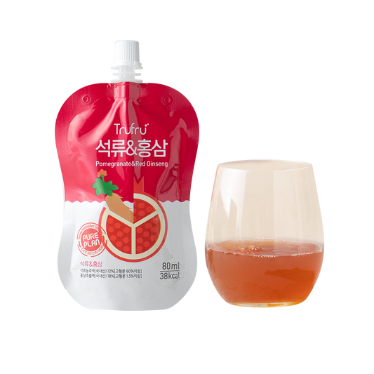 Trufru Pomegranate & Red Ginseng Bundle 2.7oz(80ml) Pouch*10ea - Concordia Style Boutique