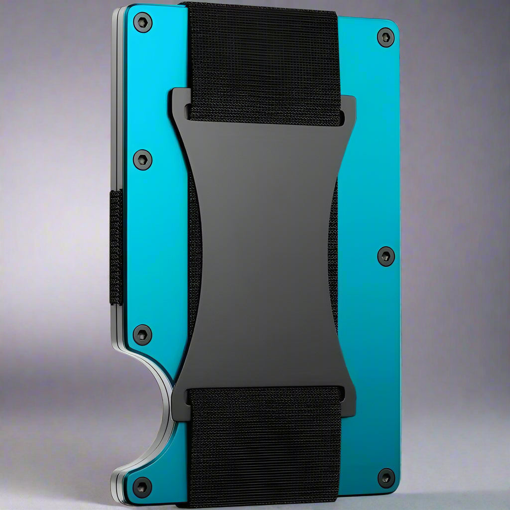 Carbon Fiber Wallet - RFID Blocking Metal Card Holder