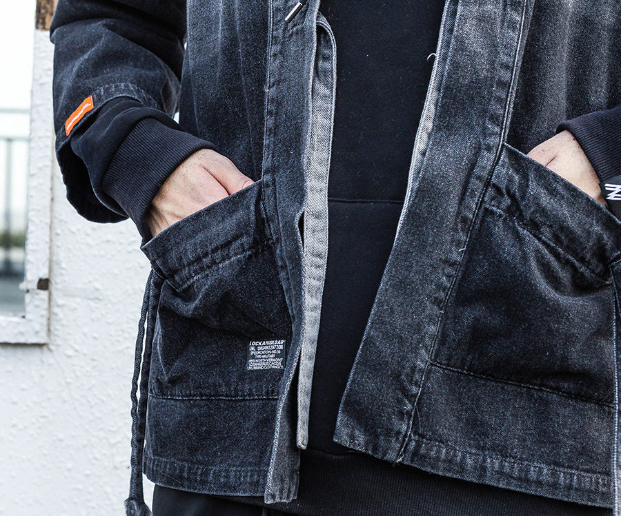 LALKW91 Denim Samurai Shirt - Concordia Style Boutique