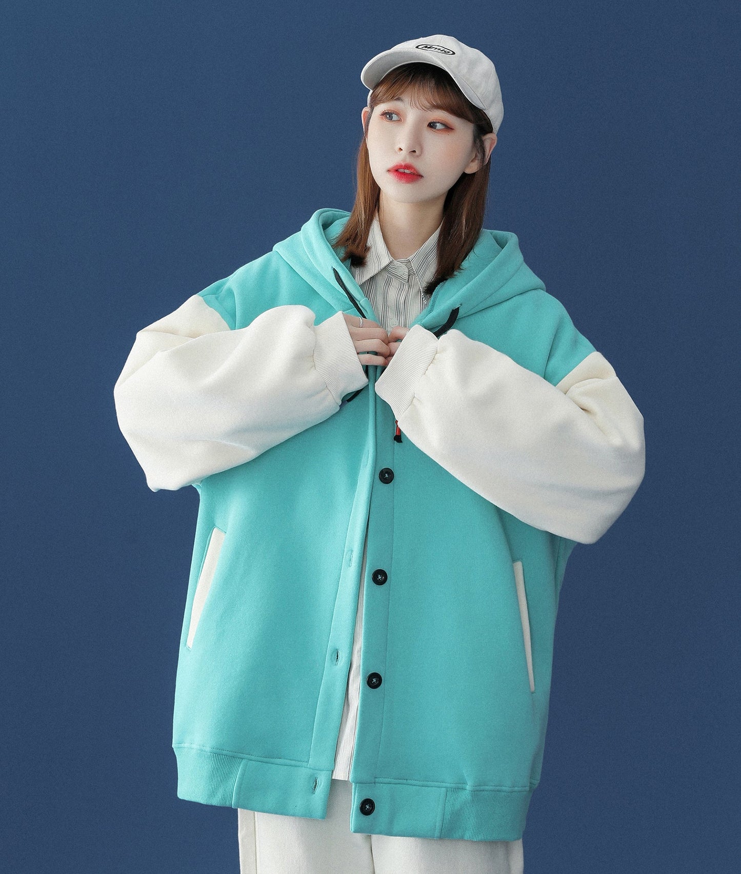 Women's Patchwork 1104 Casual Jacket - Concordia Style Boutique