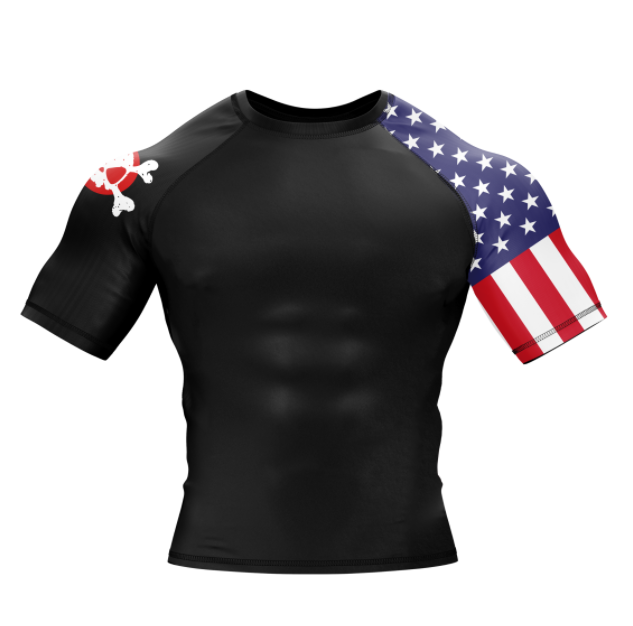 XM AMERICAN WARRIOR - Longsleeve And Shortsleeve - XMARTIAL - Premium shirt from Concordia Style Boutique - Just $30.85! Shop now at Concordia Style Boutique