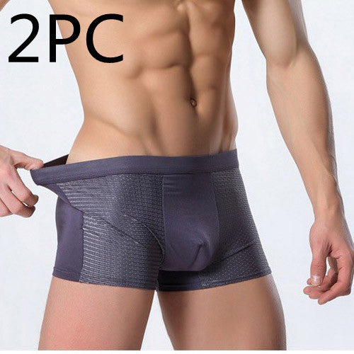 Ice Silk Men's Underwear / Mesh Boxer - Premium Ice silk men's underwear mesh boxer from Concordia Style Boutique - Just $11.67! Shop now at Concordia Style Boutique