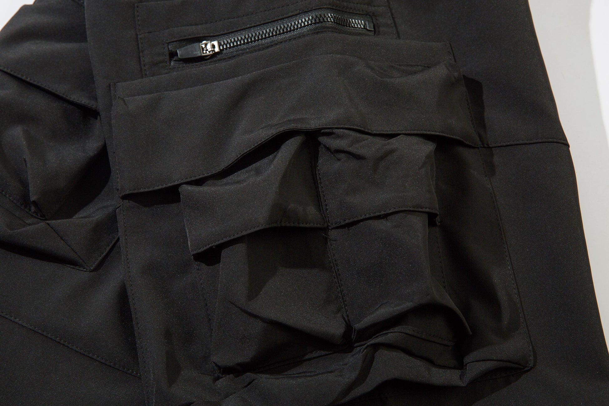 IBP442 Matte Black Cargo Joggers - Concordia Style Boutique