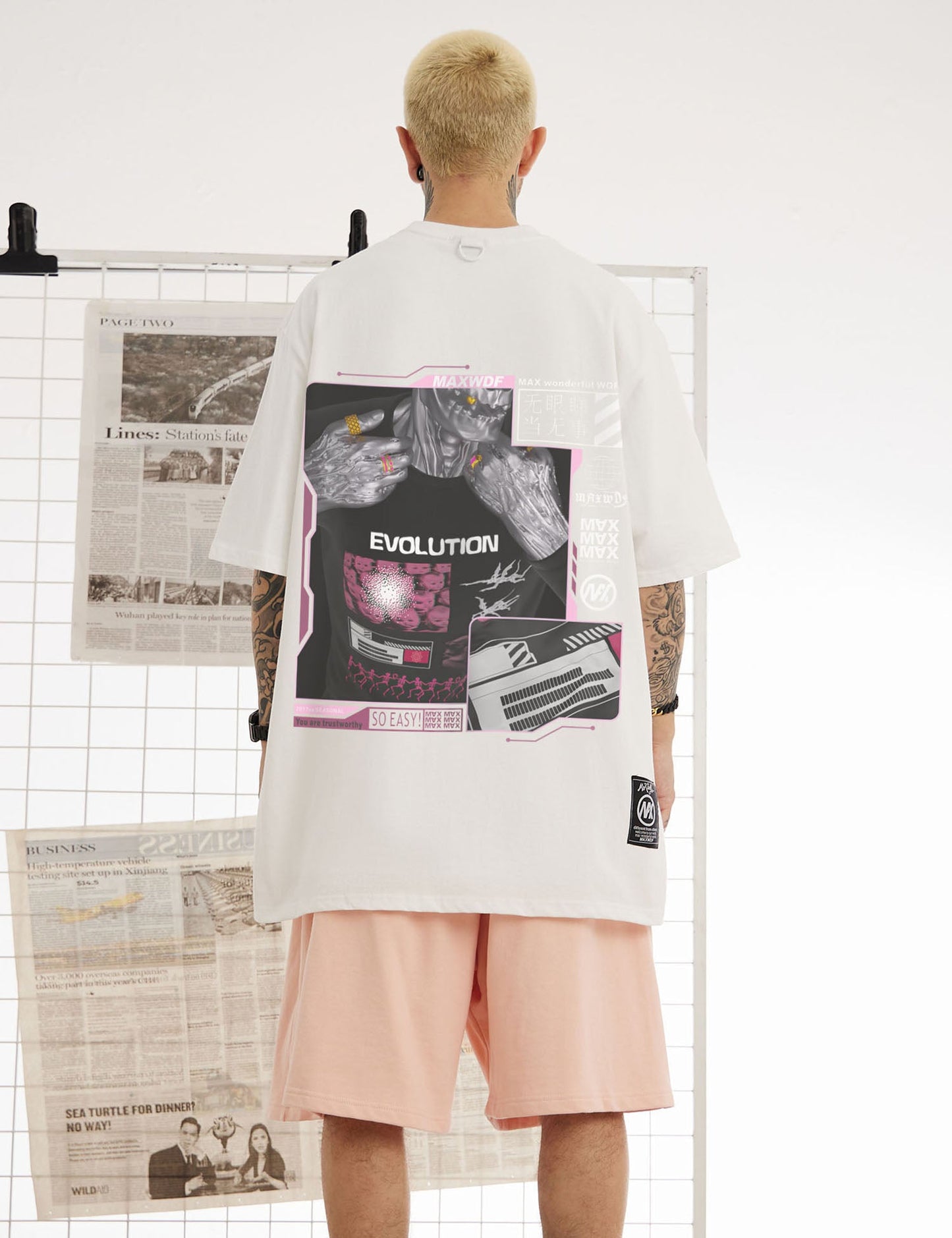 Zombie Evolution X-Ray Tee - Concordia Style Boutique