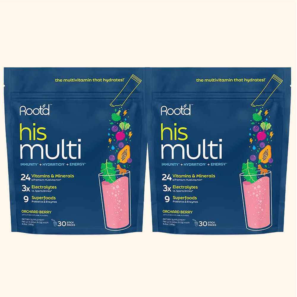 His MULTI - The Multivitamin That Hydrates - Formulated For Him