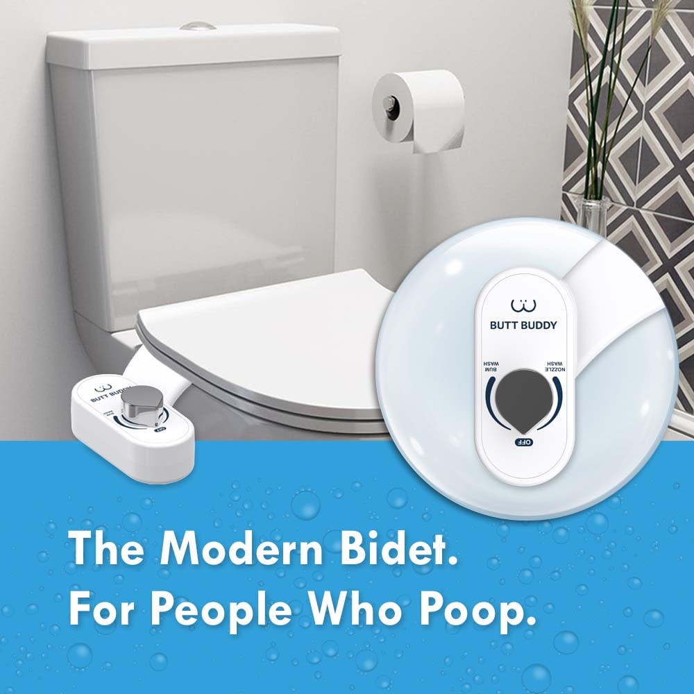 BUTT BUDDY - Bidet Toilet Attachment & Fresh Water Sprayer - Concordia Style Boutique