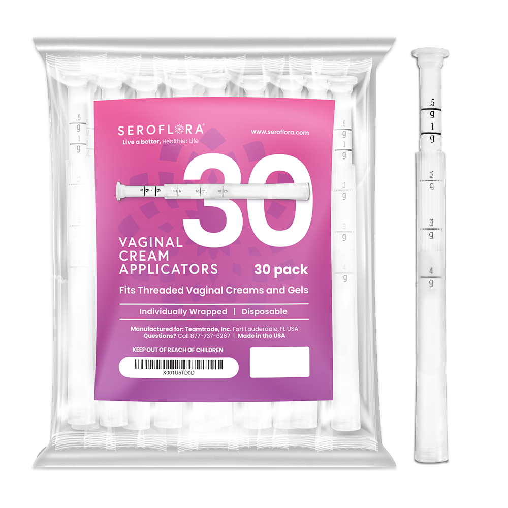 Disposable Vaginal Cream Applicators for Premarin, Estrace & many others (30ct)