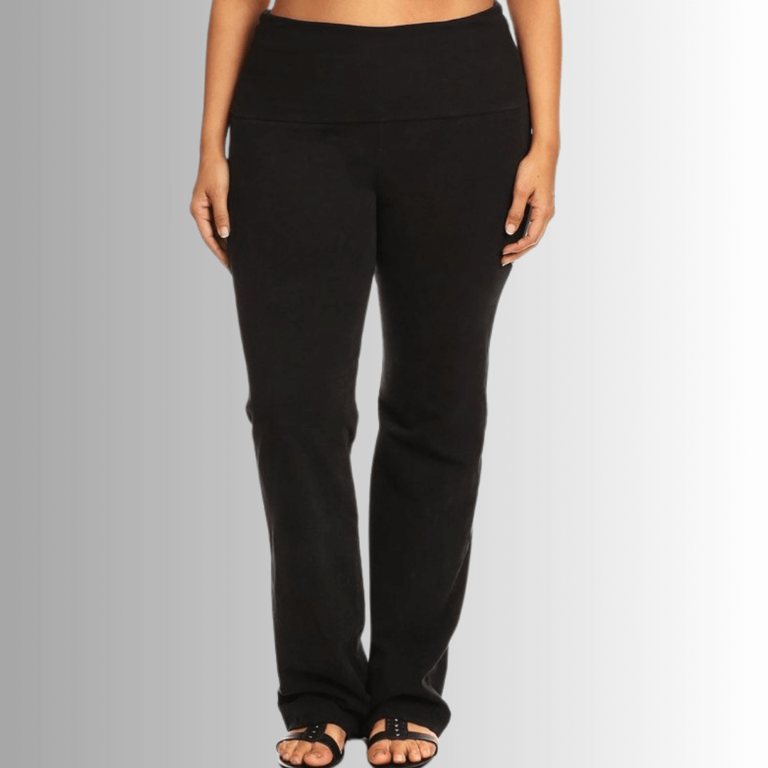 Bootcut Mineral Washed Jeggings in Plus Size - Concordia Style Boutique