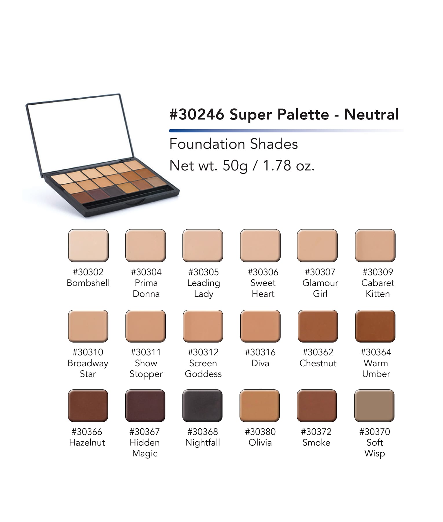 Glamour Crème™ Ultra HD Foundation Super Palettes - Concordia Style Boutique