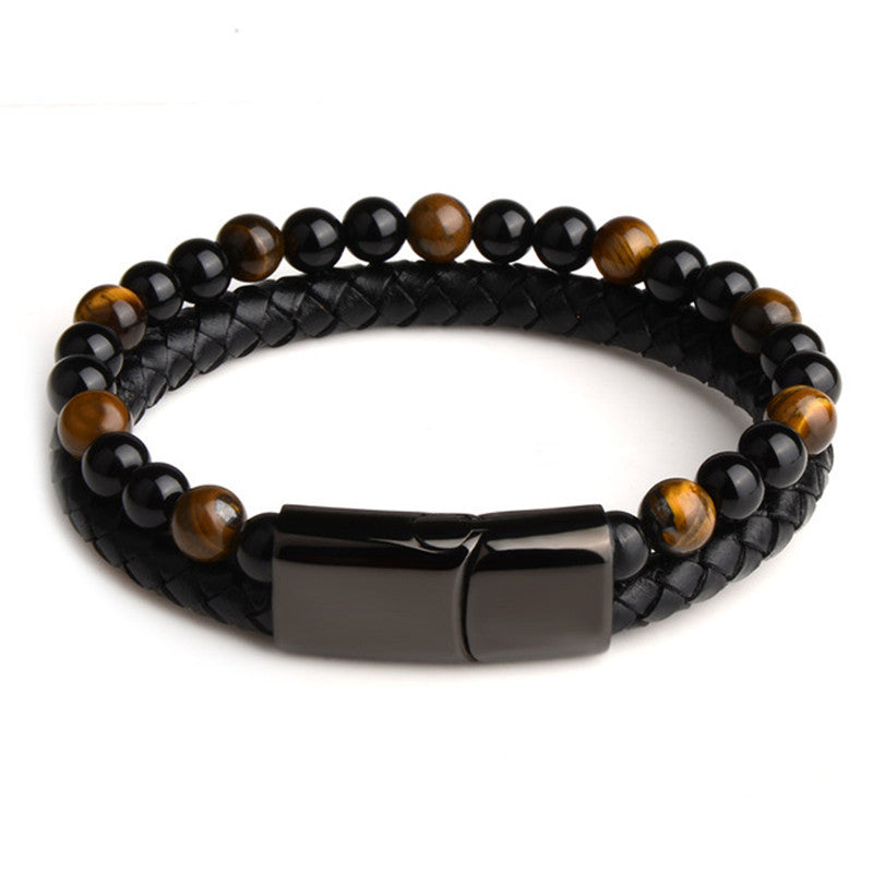 Natural marnau leather bracelet - Premium bracelet from Concordia Style Boutique - Just $17.99! Shop now at Concordia Style Boutique