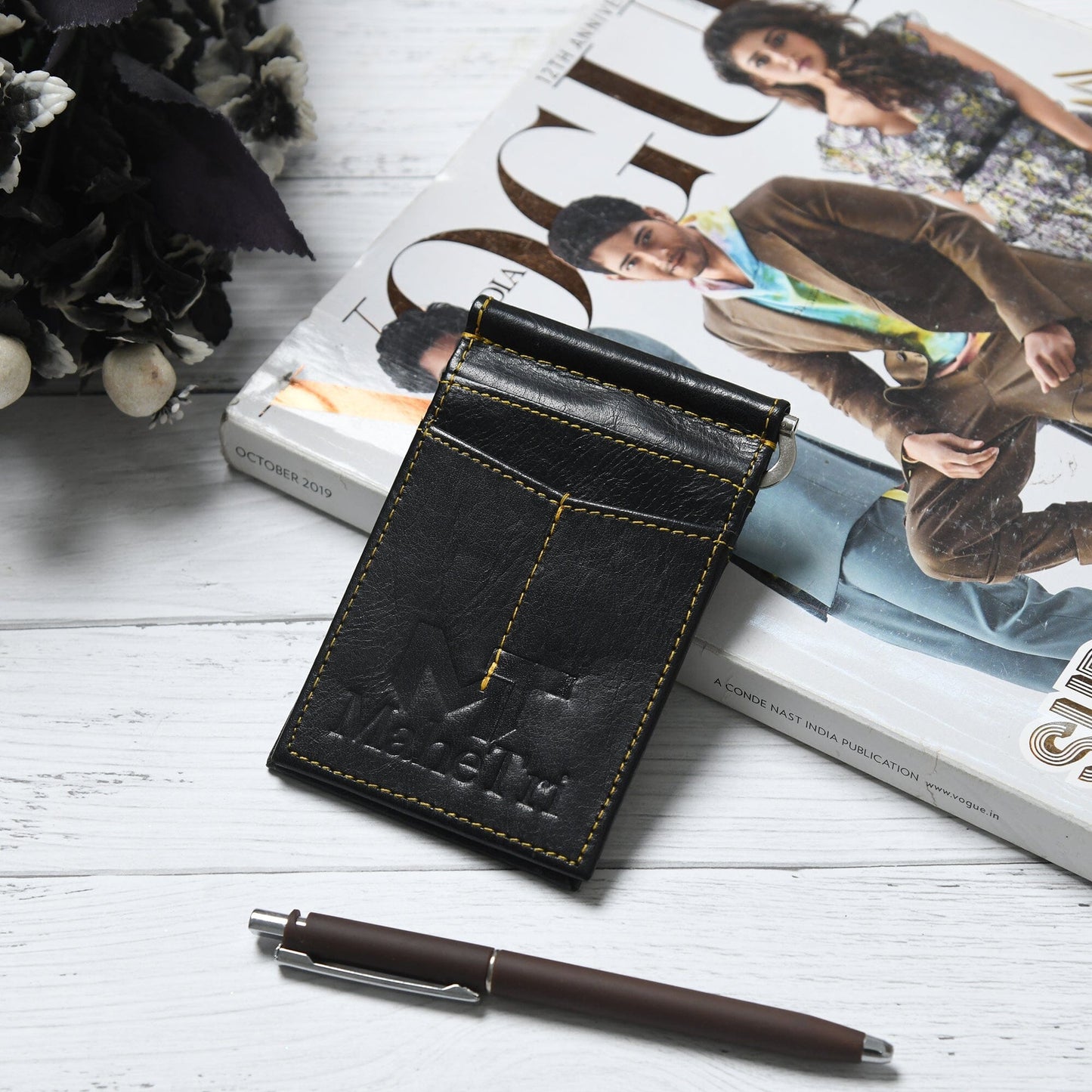 Finley Money Clipper- Black - Concordia Style Boutique