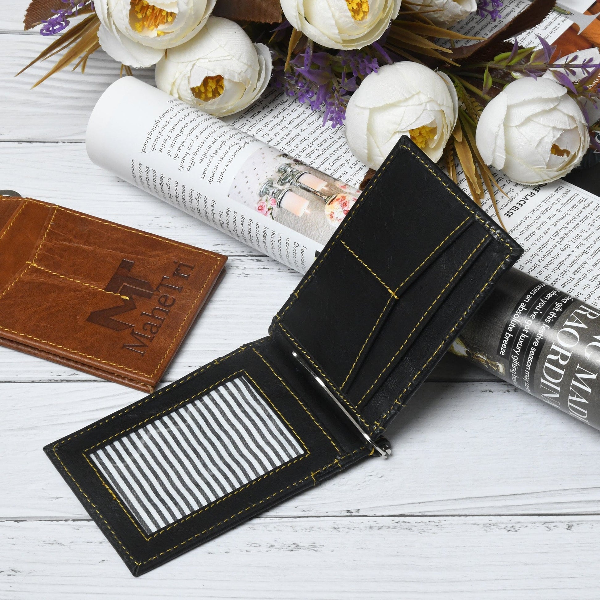 Finley Money Clipper- Black - Concordia Style Boutique