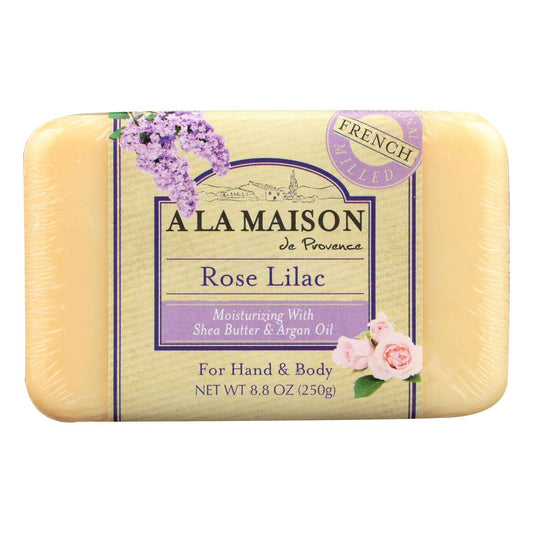 A La Maison Rose Lilac Bar Soap (8.8 Oz.) - Concordia Style Boutique