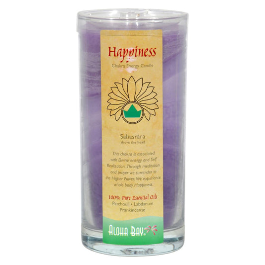 Aloha Bay Happiness Chakra Jar Candle - 11 Oz - Concordia Style Boutique