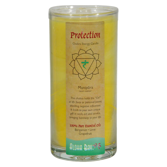 Aloha Bay Chakra Jar Candle - 11 Oz. - Protection - Concordia Style Boutique