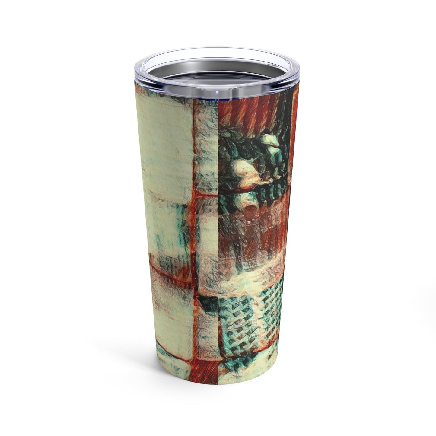 Tumbler 20oz - Square Dance - Premium tumbler from Concordia Style Boutique - Just $30.98! Shop now at Concordia Style Boutique