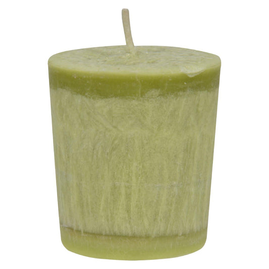 Aloha Bay Eco Palm Wax Votive Candle - Lemon Verbena - 2 Oz, Case of 12 - Concordia Style Boutique