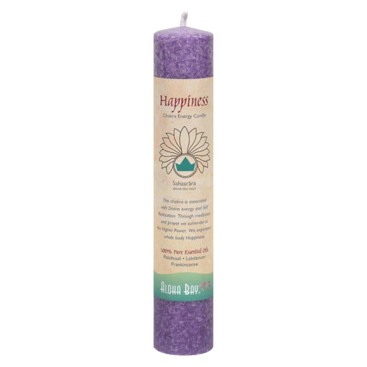 Aloha Bay Chakra Energy Candle (Pack of 8) - Crown - Concordia Style Boutique