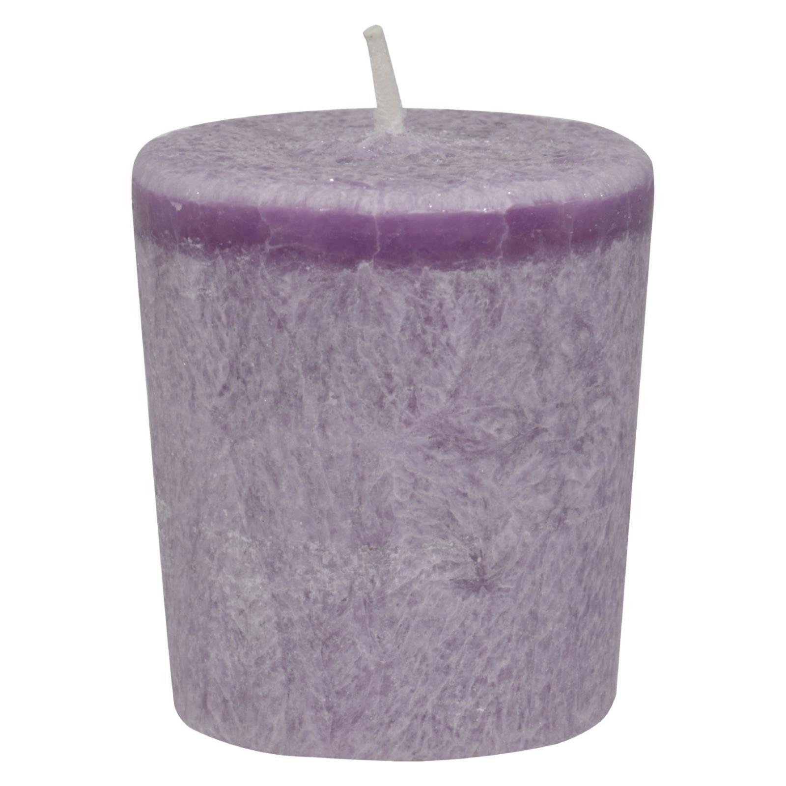Aloha Bay Votive Eco Palm Wax Candles - Lavender Scent - Box of 12 - 2 oz Each - Concordia Style Boutique