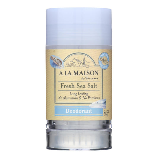 A La Maison Sea Salt Natural Deodorant, 2.4 Oz - Concordia Style Boutique