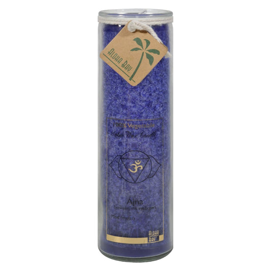 Aloha Bay Unscented Abundance Chakra Jar Indigo (1 Candle) - Concordia Style Boutique