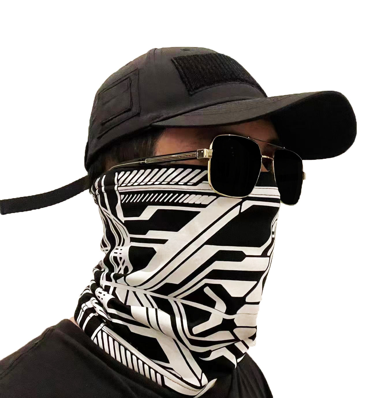 Cyber Neck Gaiter 01 - Concordia Style Boutique
