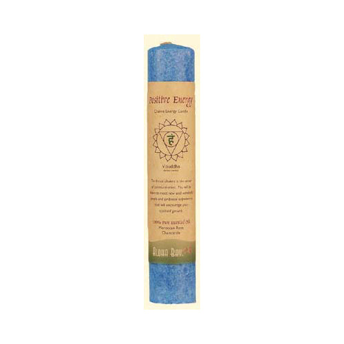 Aloha Bay Chakra Pillar Candle: Azure Serenity - Concordia Style Boutique